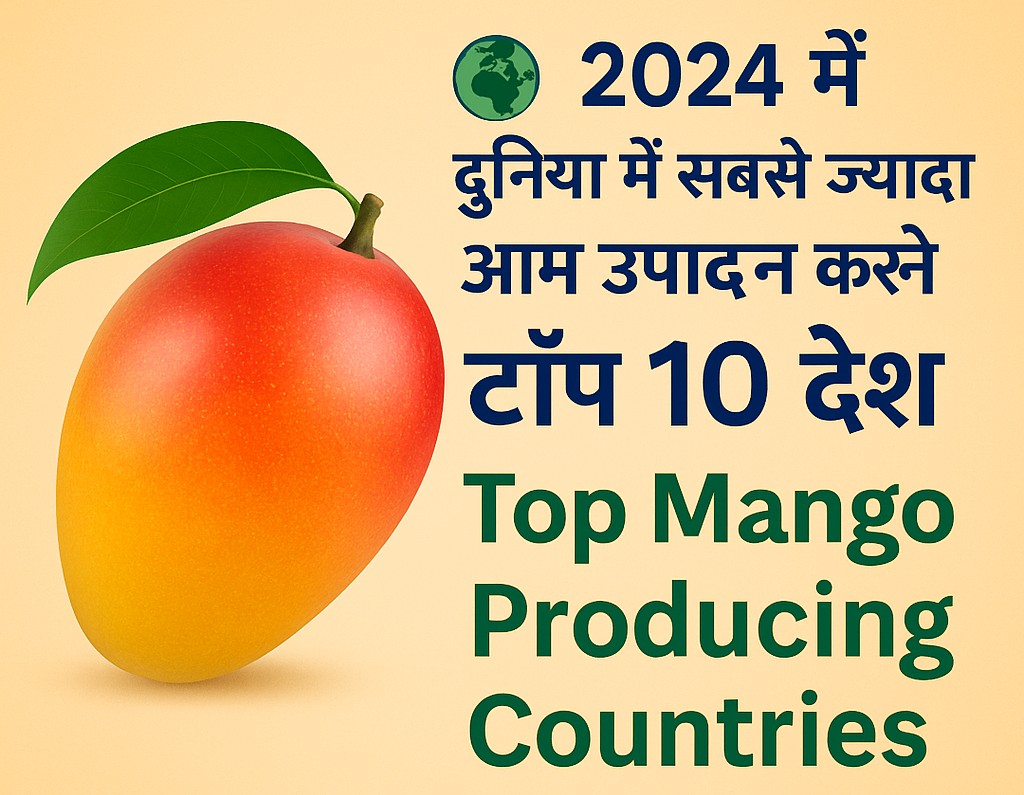 विश्व में सबसे ज्यादा आम की खेती में अग्रणी 10 देश – भारत किस नंबर पर है?